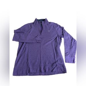 Vineyard Vines Shep Shirt Quarter Zip Pullover Purple Size Large
